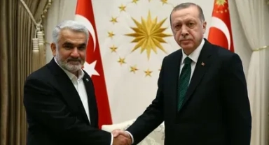 Erdoğan, HÜDA PAR Genel Başkanı'nı kabul etti