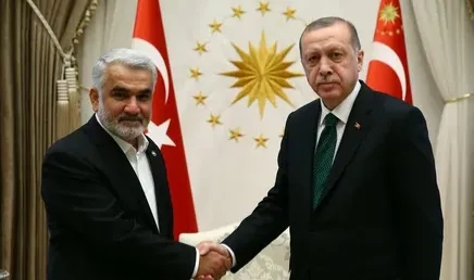 Erdoğan, HÜDA PAR Genel Başkanı'nı kabul etti