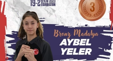 Eskişehirli Aybel Avrupa 3’üncüsü