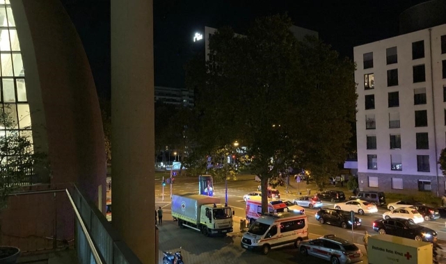 Evlerini terk edenler camiye sığındı