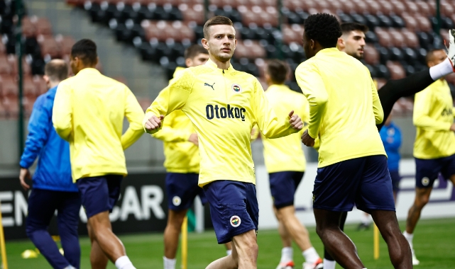 Fenerbahçe, Spartak Trnava maçı hazırlıklarını tamamladı