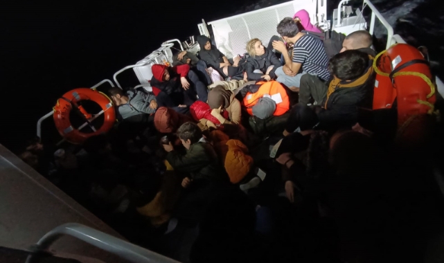 Fethiye’de 33 düzensiz göçmen yakalandı