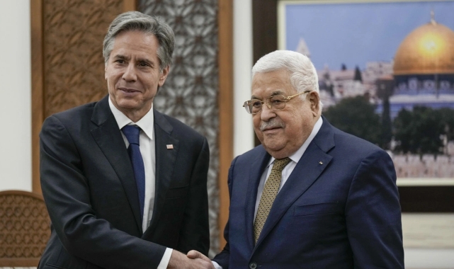 Filistin Devlet Başkanı, ABD Dışişleri Bakanı ile görüşecek