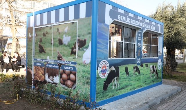 Gemlik'teki o büfeler 8 milyon adet ürünü vatandaşlara ucuz ve kaliteli bir şekilde ulaştırdı