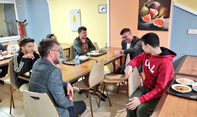 Gençlik ve Spor Müdürü Yazıcı öğrenciler ile buluştu