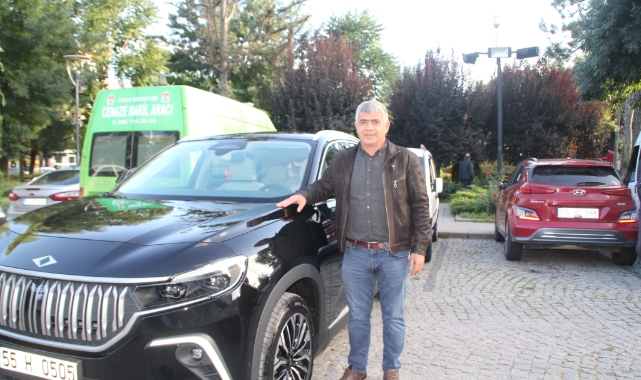 Havza TSO'nun yeni makam aracı TOGG