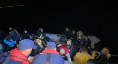 İHA'nın tespit ettiği 25 düzensiz göçmen yakalandı