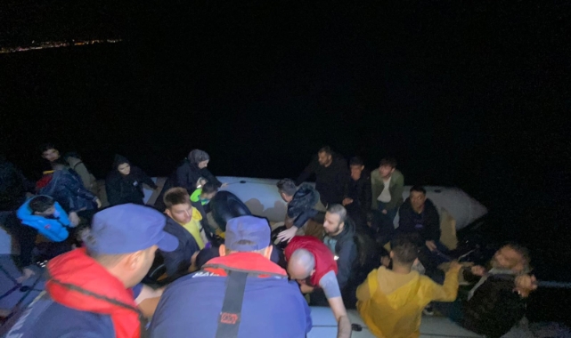 İHA'nın tespit ettiği 25 düzensiz göçmen yakalandı