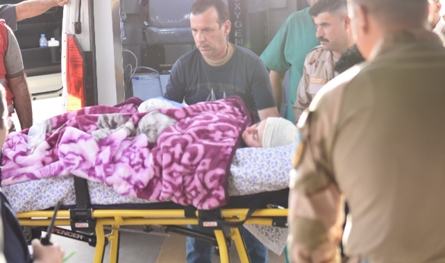 Irak'ta yangın faciası: 20 yaralı Türkiye'ye getirildi