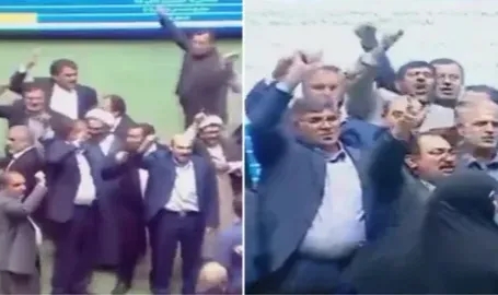 İran'da mecliste 'İsraile Ölüm' sloganları atıldı