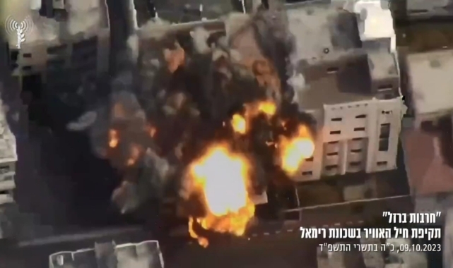 İsrail-Hamas çatışmalarında 4. gün: İsrail tam taarruza geçti