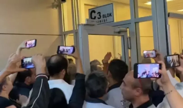 İstanbul Adliyesi'nde Can Atalay arbedesi yaşandı