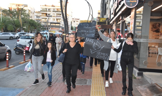 İzmir'de İsrail protestosu