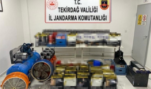 Kaçak sigara operasyonu: 800 bin liralık malzeme bulundu!