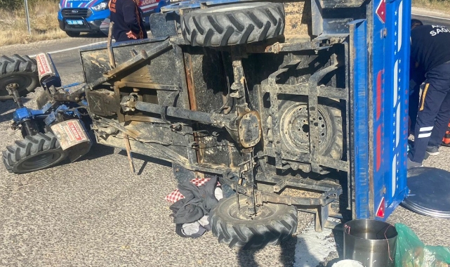Karaman'da trafik kazası: 1 ölü, 2 yaralı