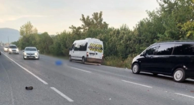 Karşıya geçmeye çalışırken canından oldu