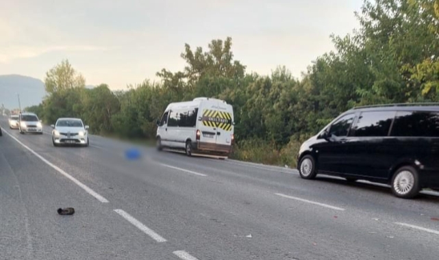 Karşıya geçmeye çalışırken canından oldu