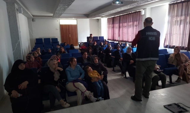 Kayseri'de uyuşturucunun zararları anlatıldı