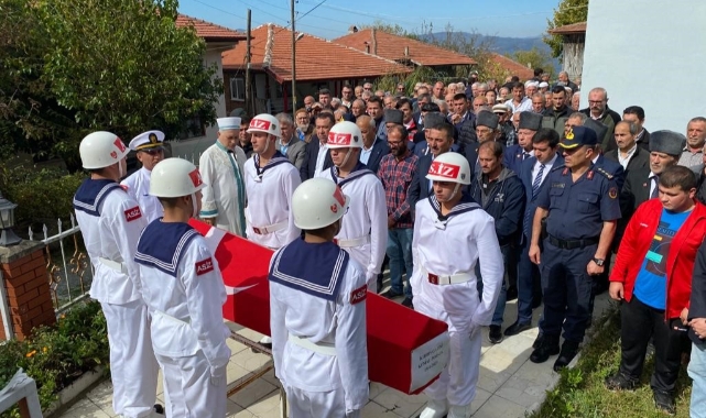 Kıbrıs Gazisi son yolculuğuna uğurlandı