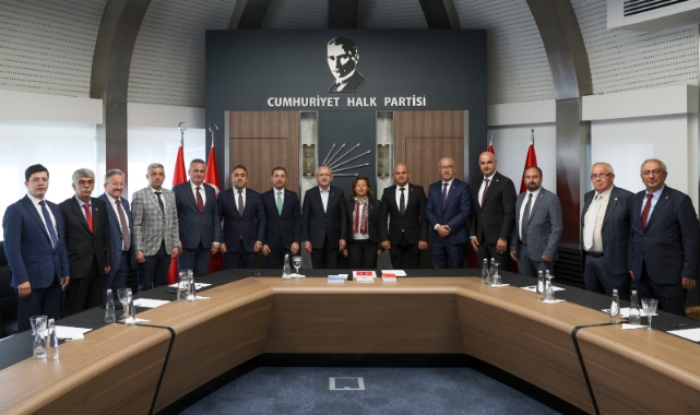 Kılıçdaroğlu, Muğla il ve ilçe başkanlarını kabul etti