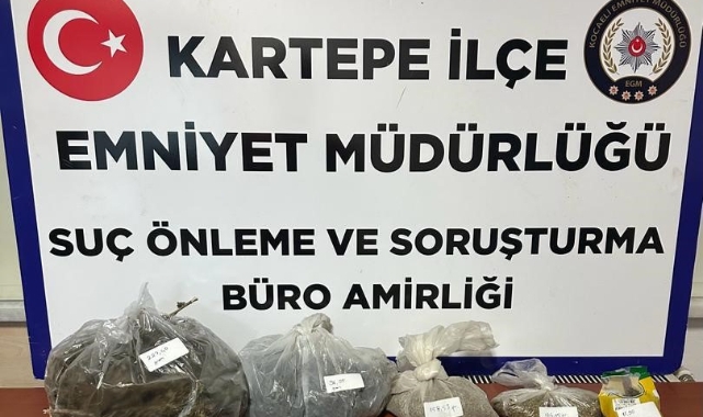 Kocaeli'nde uyuşturucu operasyonu