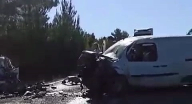 Manisa'da feci kaza: 2 ölü, 3 yaralı