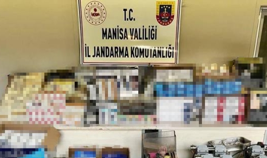 Manisa'da kaçak tütün operasyonu