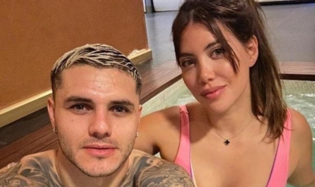 Mauro Icardi'den Wanda'lı paylaşım: En güzel hikayesin