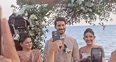 Melek Mosso, Serkan Sağdıç ile dünyaevine girdi