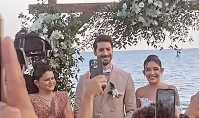 Melek Mosso, Serkan Sağdıç ile dünyaevine girdi