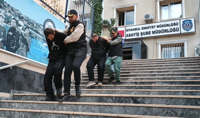 Motosiklet hırsızları yakalandı