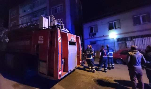 Ocakta unuttuğu tava yanınca yaşlı çift ölümden döndü