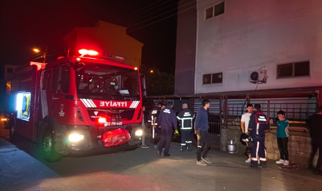 Ordu’da iş yeri yangını