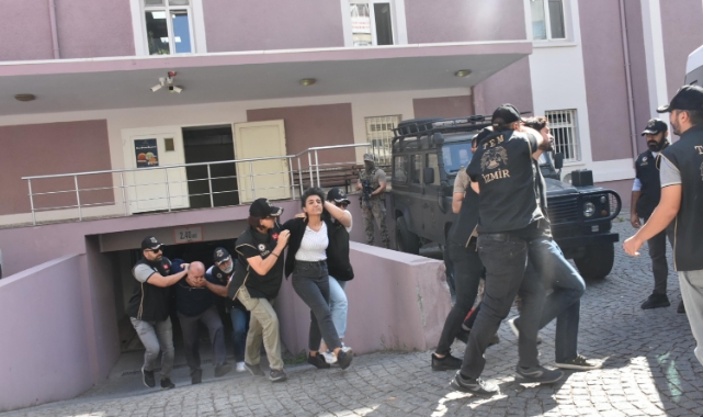 Örgüt üyeliğinden gözaltına alınan 3 HDP'li adliyede