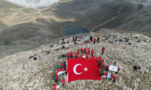 Osmangazili dağcıların ‘100. Yıl’ zirve tırmanışı