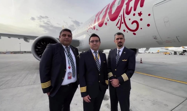 Pegasus'un 100'üncü yıl özel uçuşu