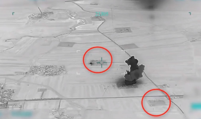 PKK/YPG'li teröristlere ait hedefler böyle imha edildi