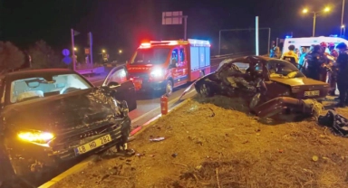 Polis ve uzman çavuş kazaya karıştı! Uzman Çavuş yaşamını yitirdi