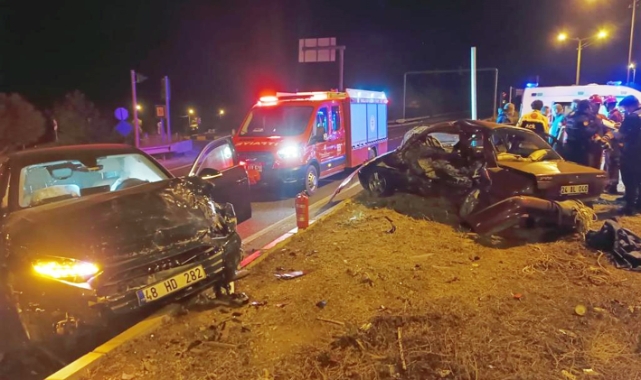 Polis ve uzman çavuş kazaya karıştı! Uzman Çavuş yaşamını yitirdi