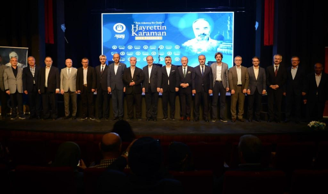 Prof. Dr. Hayrettin Karaman'a vefa günü