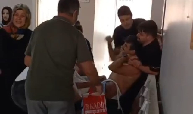 Sağlık ocağını basıp doktorları darp ettiler!