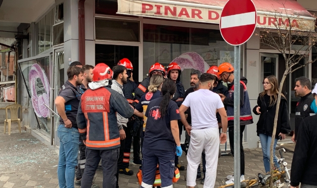 Sakarya'da simit fırınında doğalgaz patlaması