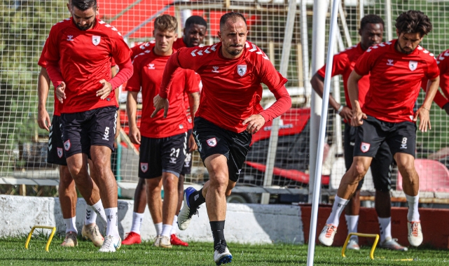 Samsunspor galibiyet için hazırlıklarını tamamladı