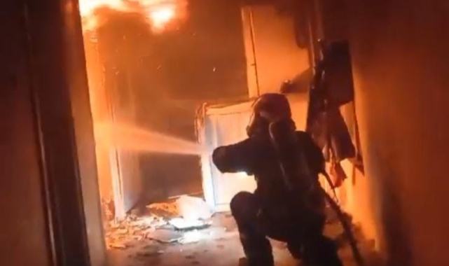 Şanlıurfa'da ev yangını!