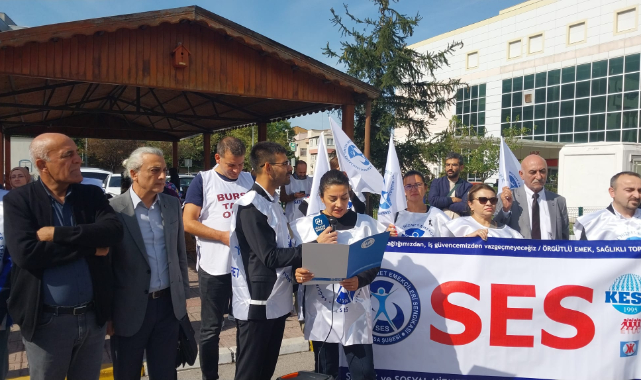 SES Bursa Şubesi: "Savaş suçu işleyenler derhal yargılanmalı"