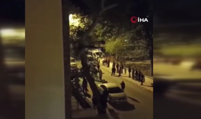 Sığınmacıların yaşadığı dairede yangın!