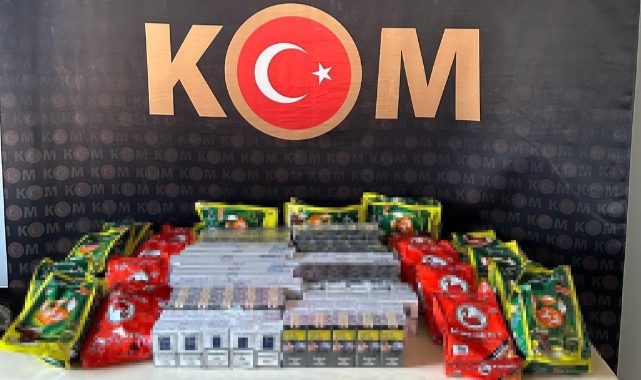Sınır kapılarında kaçakçılık operasyonu!