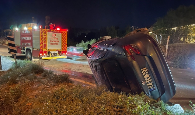  Söke'de trafik kazası:2 yaralı