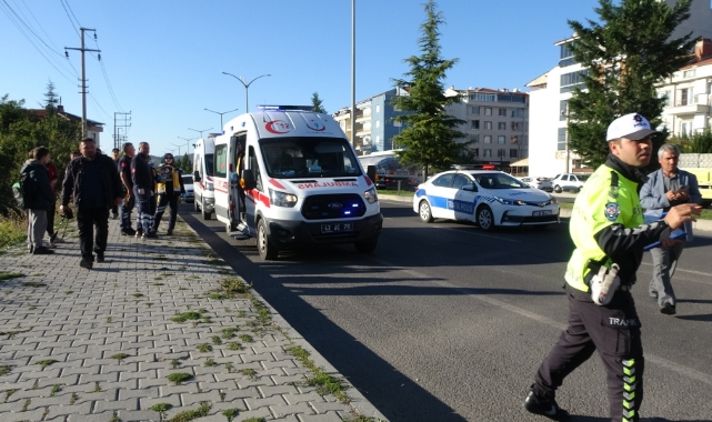 Tavşanlı'da trafik kazası: 1 yaralı