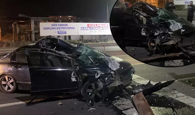 Tekirdağ'da kamyon ile otomobil çarpıştı: 4 yaralı
